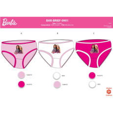  Barbie kislány bugyi - 3 darabos pamut bugyi - 98-104