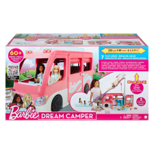 Barbie lakóautó óriáscsúszdával autópálya és játékautó