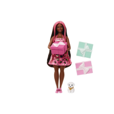 Barbie Party Reveal - Rózsaszín barbie baba