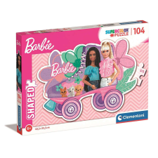 Barbie Roller Skate 104 db-os forma puzzle Clementoni puzzle, kirakós