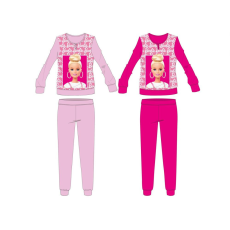  Barbie téli vastag pamut pizsama kislányoknak - flanel - világosrózsaszín - 122