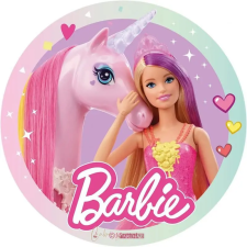  Barbie témájú tortaostya,ostyalap sütés és főzés