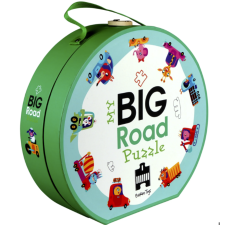 Barbo TOys Az én utam - padló puzzle - fejlesztő játék (My Big Road Puzzle) kreatív és készségfejlesztő