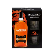 Barceló Gran Anejo rum 0,7l 37,5% DRS + 2 pohár DD rum