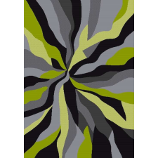 Barcelona D569A_FMF25 zöld modern mintás szőnyeg 80x150 cm lakástextília