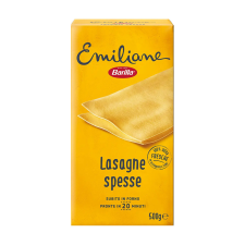 Barilla Emiliane Lasagne Spesse tojásos lasagne tészta, 500g tészta