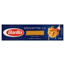 Barilla Spaghettini szálas durum száraztészta 500 g tészta