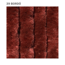 BarkácsVilág Bozont függöny 90x200 cm bordó lakástextília