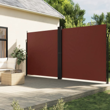  barna behúzható oldalsó napellenző 200 x 600 cm kerti bútor