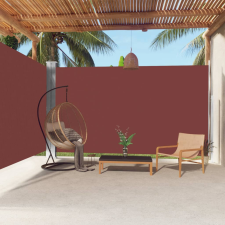 Barna behúzható oldalsó napellenző 220 x 600 cm kerti bútor
