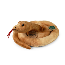 Barna plüss kígyó 90cm eco-friendly plüssfigura
