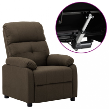  Barna szövet elektromos dönthető fotel bútor