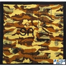  Barnás terepmintás kendő ajándéktárgy