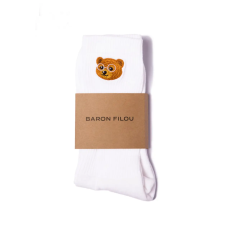 Baron Filou Socks - White