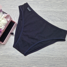 Barones bikini fazonú pamut női alsó Fekete, 2XL