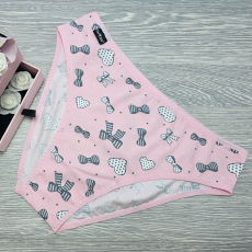 Barones bikini fazonú pamut női bugyi MASNI mintás 2XL