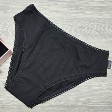 Barones normál bugyi széles oldalú 2XL, Fekete