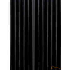  Bársony függöny - Fekete 280cm lakástextília