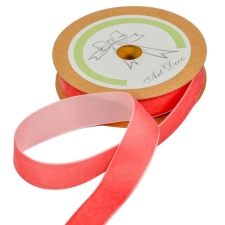  Bársony szalag mályva 25mmx10m dekorációs kellék