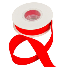  Bársony szalag piros 2,5cmx10y dekorációs kellék