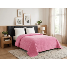  Bársonyos ágytakaró ASTRALIA, rózsaszín Méret: 200 x 220 cm lakástextília