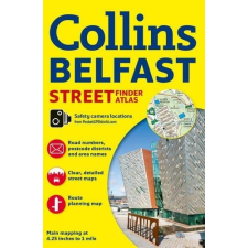 Bartholomew Belfast atlasz Collins térkép