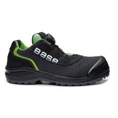 Base Be-Ready munkavédelmi cipő S1P ESD SRC (fekete/zöld, 36)