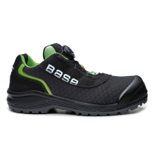 Base Be-Ready munkavédelmi cipő S1P ESD SRC (fekete/zöld, 46)