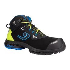 Base Boston S3S ESD munkavédelmi bakancs (fekete/zöld, 36)
