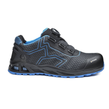 Base K-Trek gyorsbeállítós munkavédelmi cipő S1P HRO SRC (fekete/kék, 39) munkavédelmi cipő