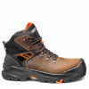 Base T-Rex Mid/T-Wall S3 munkavédelmi bakancs (barna/narancs, 43)