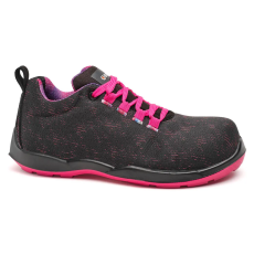 Base Violet S3 SRC női munkavédelmi félcipő (fekete/pink, 42)