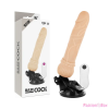 Basecock BASECOCK élethű vibrátor péniszhosszabbító tokkal és távirányítóval 19.5 CM