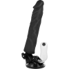 Basecock élethű vibrátor péniszhosszabbító tokkal és távirányítóval 21 CM