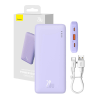 Baseus Airpow Powerbank USB-A + Type-C 10000mAh 20W - Lila (P10022801513-00)