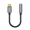 Baseus audió adapter (3.5mm jack aljzat - Type-C) SZÜRKE Honor Pad X9 , Samsung Galaxy A34 5G (SM-A346), Huawei Mate Xs 2, Nokia G22, Huawei MatePad SE, Lenovo Tab M8 Gen4 (TB300F), Lenovo Tab P11 G