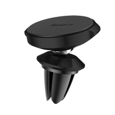 Baseus autós tartó légbeömlőre mágneses kis fülek suer-a01 fekete mobiltelefon kellék