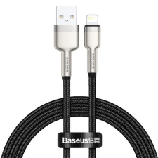 Baseus Baseus Cafule Metal Lightning Cable 2.4A 1m Black kábel és adapter