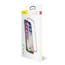 Baseus Baseus iPhone X case Magnetite hardware Silver (WIAPIPHX-CS0S) tok és táska