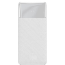 Baseus Bipow Powerbank, 20000mAh, 15W (fehér) power bank