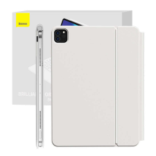 Baseus Brilliance Apple iPad Pro 11" Billentyűzetes Tok (Eng) - Fehér tablet tok