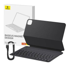Baseus Brilliance pad Air4/5 10.9" /Pad Pro11" mágneses billentyűzettok fekete (P40112602111-03) (P40112602111-03) tablet tok