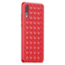 Baseus BV Weaving Huawei P20 Védőtok - Piros (WIHWP20-BV09) tok és táska