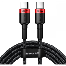 Baseus Cafule kábel USB-C / USB-C PD 2.0 5A 2m, fekete kábel és adapter