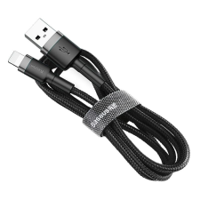 Baseus Cafule lightning Cable 2,4A 0,5m Black/Grey kábel és adapter