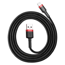 Baseus Cafule lightning Cable 2,4A 1m Black/Red kábel és adapter