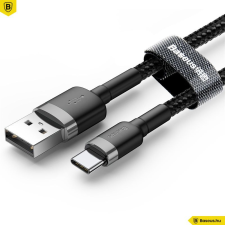 Baseus Cafule USB-C Cable 2A 3m Black kábel és adapter
