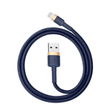Baseus Cafule USB-Lightning töltőkábel 1 m arany-sötétkék (CALKLF-BV3) kábel és adapter