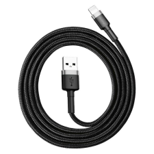 Baseus Cafule USB-Lightning töltőkábel 1m szürke-fekete (CALKLF-BG1) (CALKLF-BG1) kábel és adapter