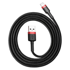 Baseus CALKLF-C19 Cafule 2m 1,5A Lightning fekete-piros adat- és töltőkábel kábel és adapter